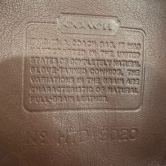 Vintage Coach Ergo Bag 9020 mahogany - Picture 12 of 12